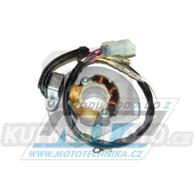 Stator generátoru zapalování (kompletní) se snímačem otáček pro KTM 125SX / 06-15 + 144SX+150SX / 06-15 + 250SX / 06-16 + 200EXC + Husqvarna TC125 / 14-15 + TC250 / 14-16