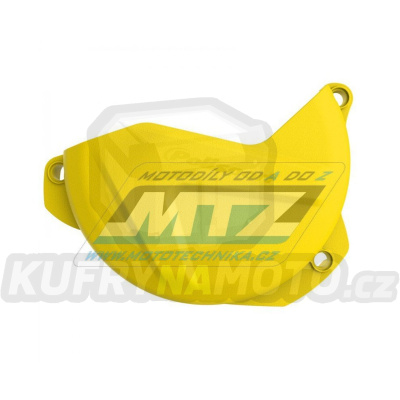 Kryt spojkového víka Suzuki RMZ250 / 07-18 - barva žlutá