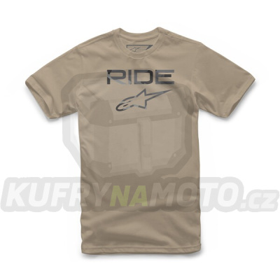 triko RIDE 2.0 CAMO, ALPINESTARS (béžová)