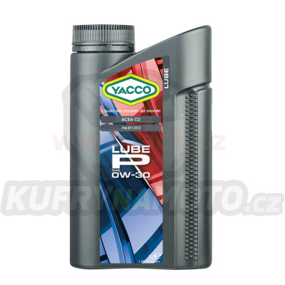 Motorový olej YACCO LUBE P 0W30, 1 L