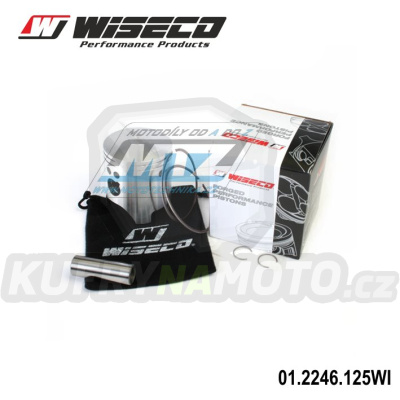 Pístní sada Yamaha DT125R+DT125RE+DT125X / 88-06 + TDR125 + TZR125 + KTM 125 LC2 - pro vrtání 57,25mm (Wiseco 679M05725)