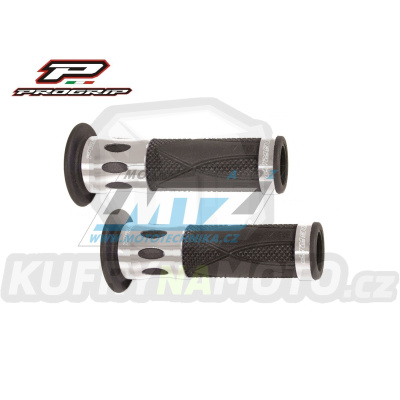 Rukojeti/Gripy Progrip 728 - se stříbrnými hliníkovými kroužky