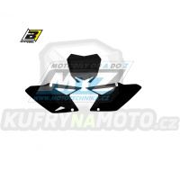 Polepy číslových tabulek (vystřižené) - Suzuki RMZ450 / 08-17 - barva černá