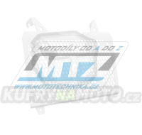 Kryty chladičů ocelové Dual Sport - Suzuki DE800 V-Strom / 23-24 - barva bílá