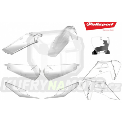 Sada plastů POLISPORT clear 18