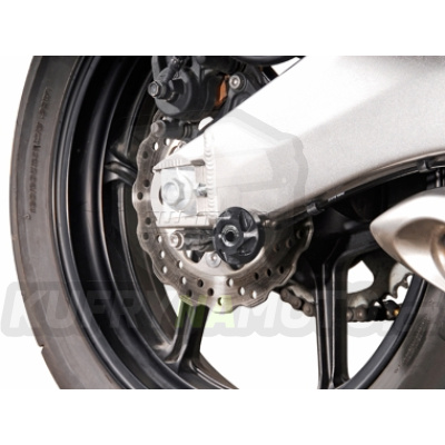 Padací protektory zadní osa černá SW Motech Kawasaki Versys 650 2010 - 2014 LE650C STP.08.176.10000/B-BC.19060