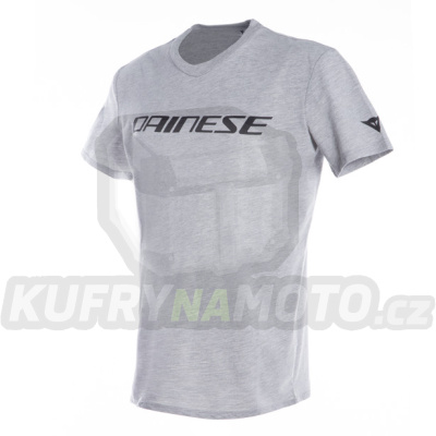 Triko DAINESE LOGO šedo/černé