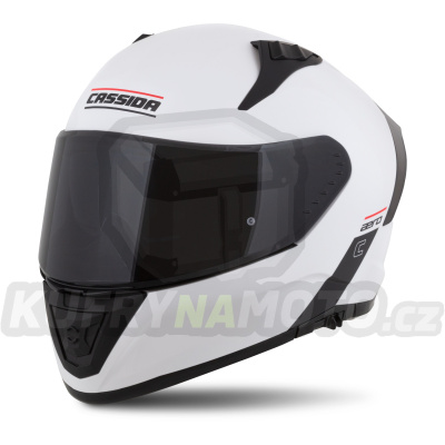přilba Aero Mono, CASSIDA (bílá/černá) 2024