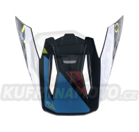 kšilt pro přilby S-M5 ACTION, ALPINESTARS (žlutá fluo/černá/modrá/tmavě červená)