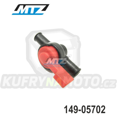 Kohout palivový (vypínání paliva ON/OFF) pro hadičku 1/4&quot; (6mm)