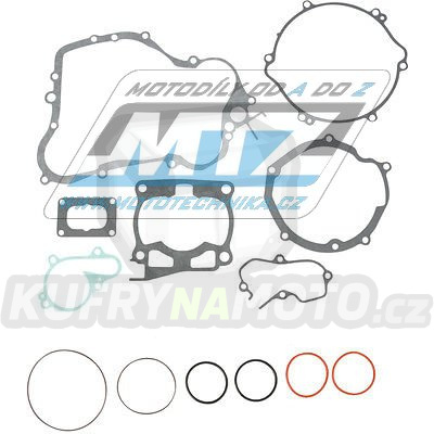 Těsnění kompletní motor Yamaha YZ125 / 98-01