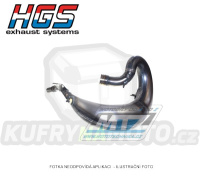 Koleno výfuku HGS - Kawasaki KX65 / 02-24