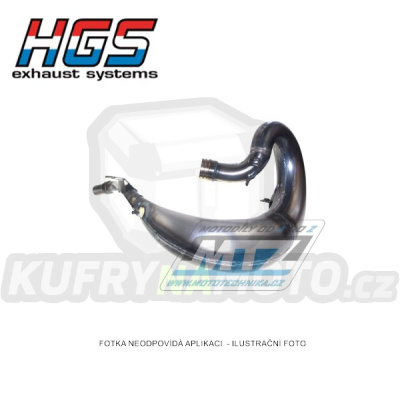 Koleno výfuku HGS - Kawasaki KX65 / 02-24