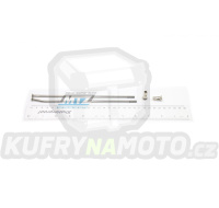Drát/Špice nerezové do kola + Niple 19" - Yamaha YZ125+YZ250 / 88-23 + YZF250 / 01-08 + YZF400+YZF426 / 98-02 + YZF450 / 03-08
