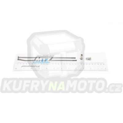Drát/Špice nerezové do kola + Niple 19&quot; - Yamaha YZ125+YZ250 / 88-23 + YZF250 / 01-08 + YZF400+YZF426 / 98-02 + YZF450 / 03-08