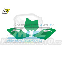 Polepy číslových tabulek (vystřižené) - Husqvarna CR125 / 09-13 - barva zelená