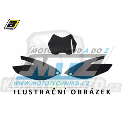Polepy číslových tabulek (vystřižené) - TM EN 4T / 20-21 - barva černá