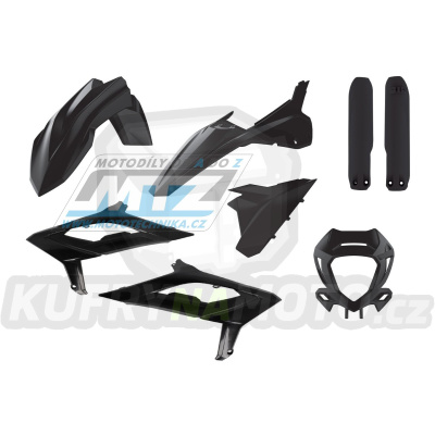 Sada plastů Beta RR 2takt+4takt / 23-24 - černá