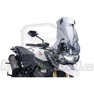 Plexi štít PUIG TOURING WITH VISOR 5918H kouřová