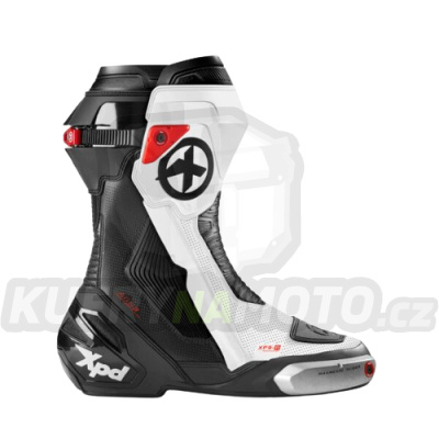 Moto boty XPD XP9-R AIR černo/bílé