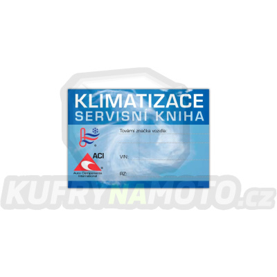 Servisní kniha klimatizace - sada 25 ks