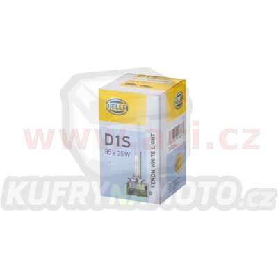 výbojka XENON D1S 85V 35W + 30% svítivost, 5000K HELLA