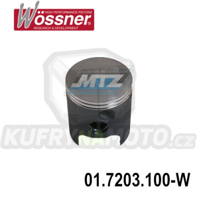 Pístní sada Aprilia RS125 / 92-10 + MX125 / 04-06 + AF1 / 88-92 + Tuareg125 (motor Rotax) - pro vrtání 55,00 mm (Wössner 8027D100)