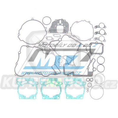 Těsnění kompletní motor KTM  125SX / 07-15 + 125EXC / 07-16 + 144SX / 07-08 + 150SX / 09-15 + Husqvarna TC125 / 14-15 + TE125 / 14-16