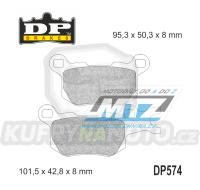 Destičky brzdové DP Brakes DP574 - směs Premium OEM Sinter