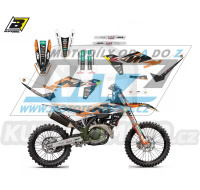 Polepy na motocykl (sada polepů Graphics) KTM SX+SXF / 23-24 + EXC+EXCF / 24 - typ polepů Replica KTM Trophy
