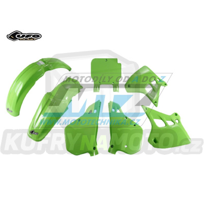 Sada plastů Kawasaki KX250 / 90-91 - barva zelená