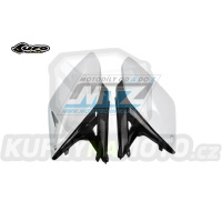 Bočnice Suzuki RMZ250 / 10-18 - barva bílo-černá