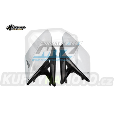 Bočnice Suzuki RMZ250 / 10-18 - barva bílo-černá
