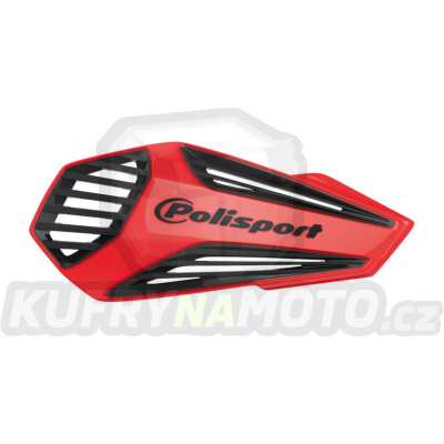 Chrániče páček POLISPORT MX AIR s univerzální montážní sadou na řidítka Red CR04 / Black