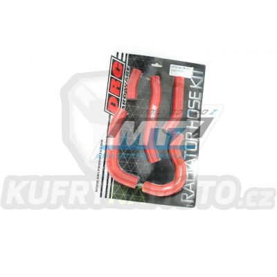 Hadice chladiče DRC RADIATOR HOSE KIT - DRC D47-01-063 - Honda CRF250R / 14-15 - červené (sada 5ks)