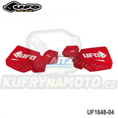 Kryty páček Ufo Viper včetně montážního ALU kitu - červené