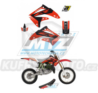Polepy s potahem sedla (sada polepů a potah sedla Dream) - Honda CR85 / 03-07 - typ polepů Dream4
