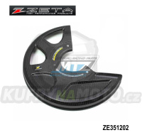 Kryt předního brzdového kotouče Z-Carbon (do 270mm) - karbonový