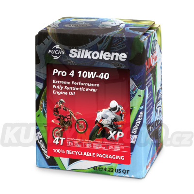 Motorový olej SILKOLENE PRO 4 10W-40 - XP 4 l