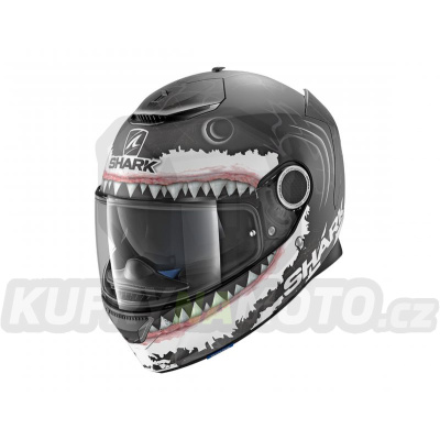 Přilba Shark SPARTAN Lorenzo mat HE5053E KWA