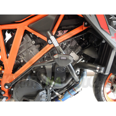 Padací rámy RD Moto CF82KD matná černá KTM 1290 SuperDuke (14-)