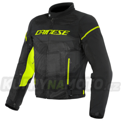 Moto bunda DAINESE AIR FRAME D1 TEX černo/fluo žlutá