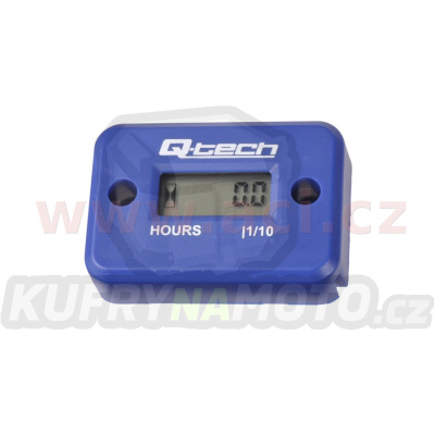 měřič motohodin, Q-TECH (modrý)