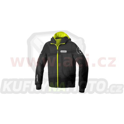 mikina HOODIE ARMOR EVO, SPIDI (černá/žlutá fluo)