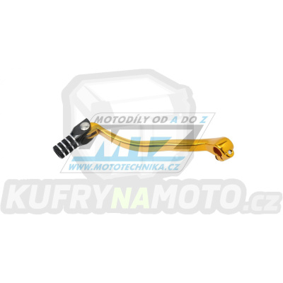 Řadička (řadicí páka) Kawasaki KXF250 / 04-05 + Suzuki RMZ / 04-06 - zlatá