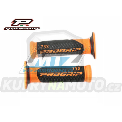 Rukojeti/Gripy Progrip 732 - oranžové fluo