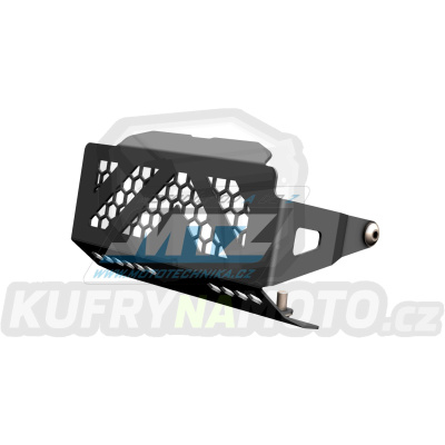 Kryt pod motor přední hliníkový Dual Sport - Ducati DesertX 937 / 22-24 - barva černá