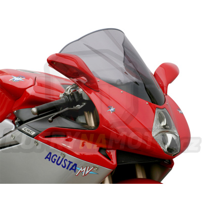 Plexi plexisklo MRA MV Agusta F4 1000 - 2009 typ racing R černé