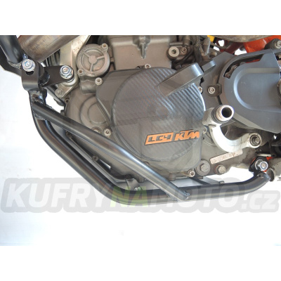 Padací rámy RD Moto CF93KD matná černá KTM 690 Enduro R (08-)