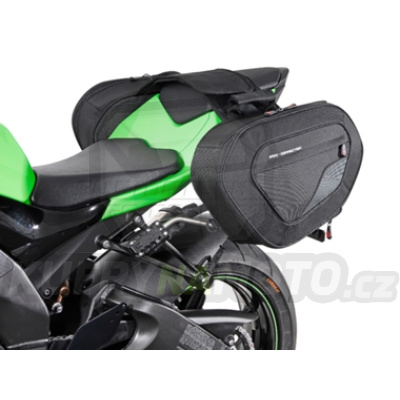 Blaze sada tašek taška s držáky černá SW Motech Kawasaki ZX 10 R 1000 Ninja 2008 - 2010 ZXT00E BC.HTA.08.740.10000/B-BC.2498